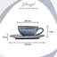 8-tlg. Kaffeetassen Set Russel