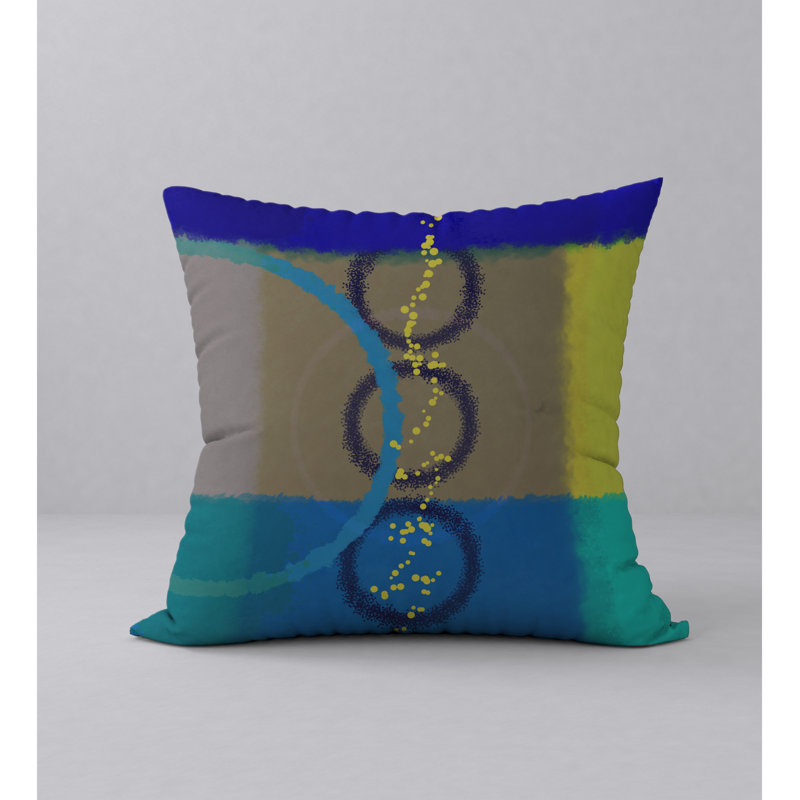 Housse de coussin carrée/insert, H 18 po x l 18 po