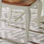 Wisser Oak and Rubbed Off-White 5-Piece Dining Set