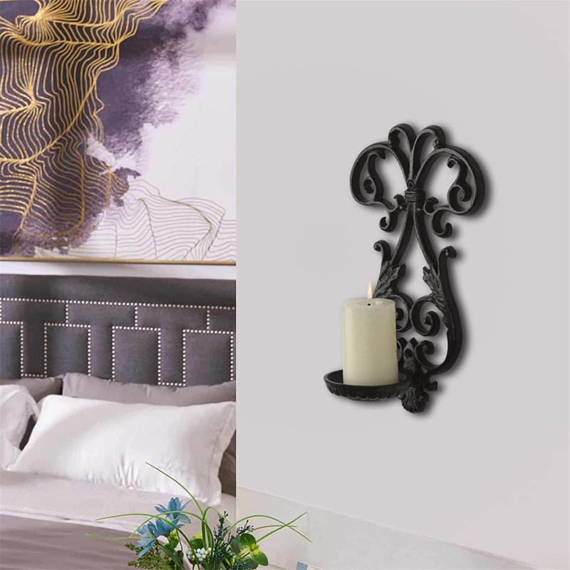 2 Piece Metal Wall Bath Sconce Set