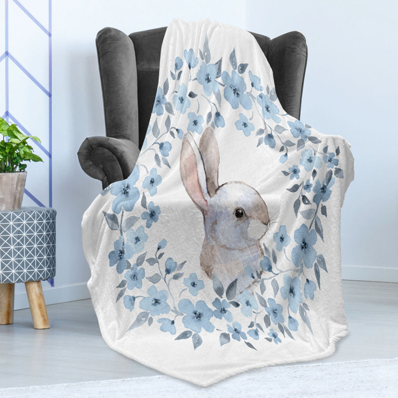 Hand Woven Throw Blanket, 60" W x 80" L