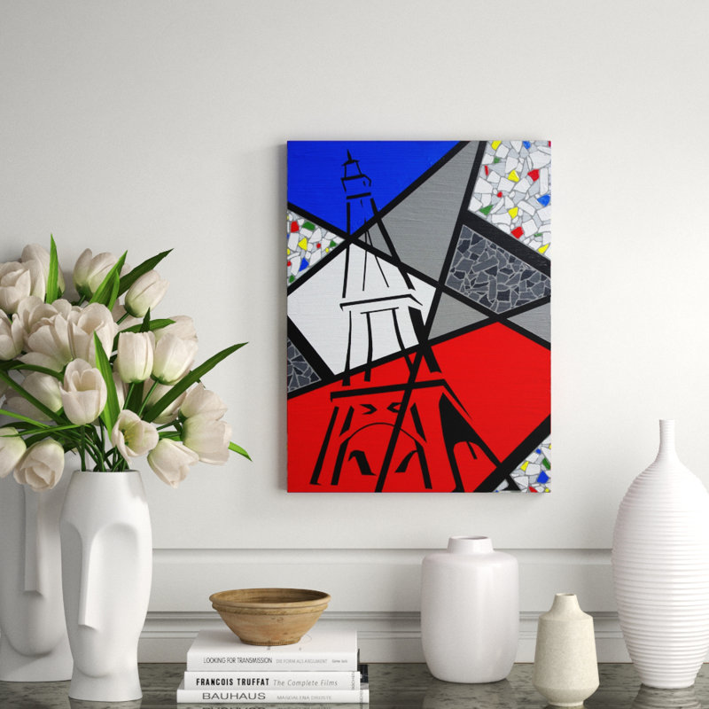 Vive La France! Painting by Eddie Bruckner