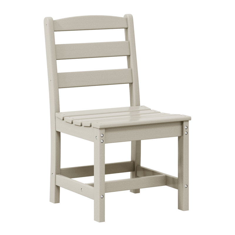 Chaise d'appoint de patio, Beige