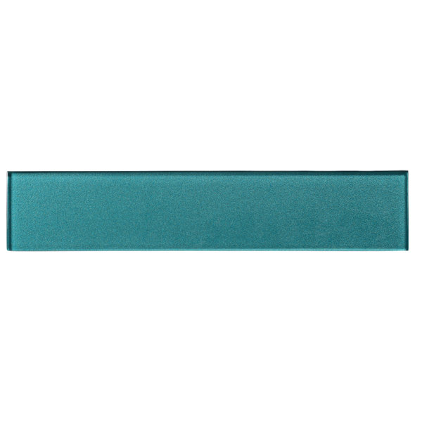 Kwiet 3-in. x 14-in. Subway Metal Look Polished Glass Wall Tile
