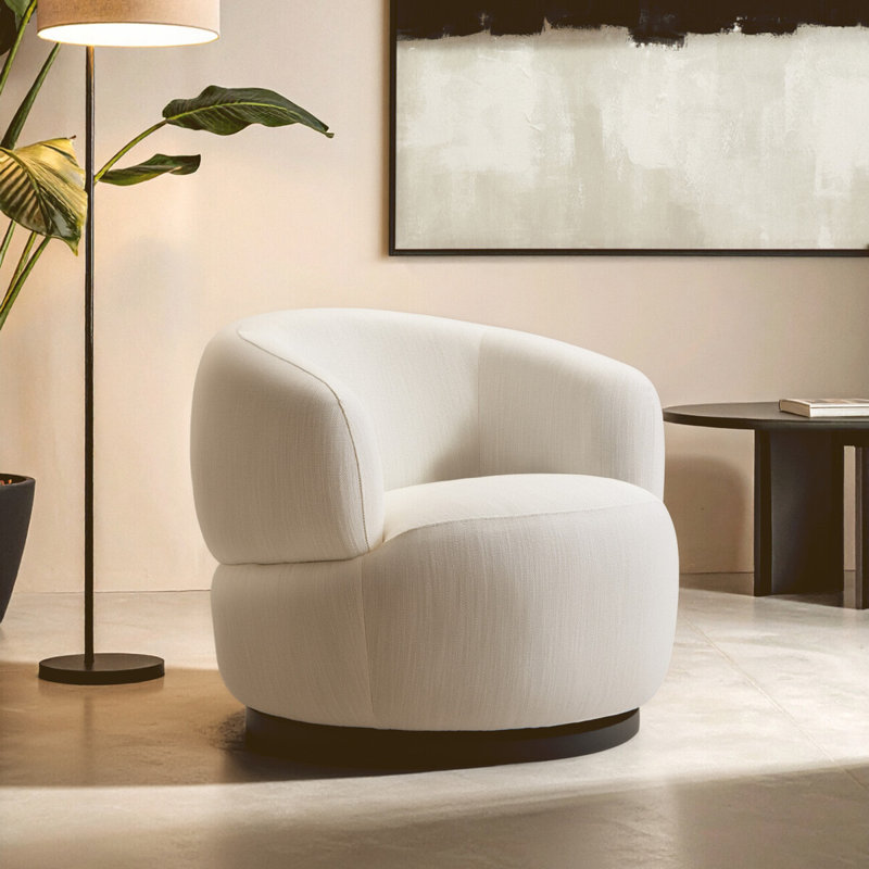 Bordo Upholstered Accent Chair, Grey