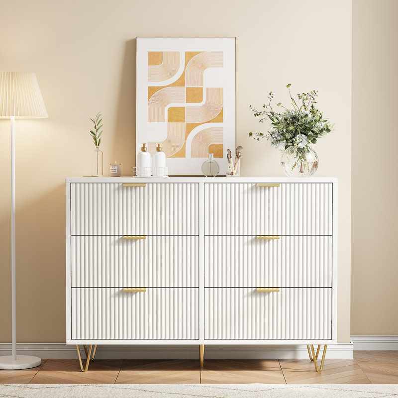 100cm W 6 - Drawer Chest of Drawers