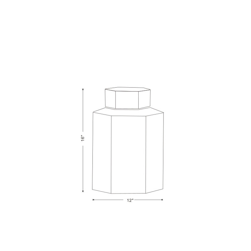 Canton Ceramic / Porcelain Jar