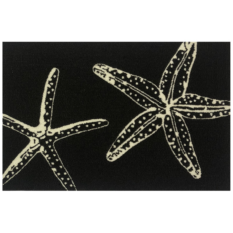 Étoile de mer contour noir_26349, Rectangle 2 pi x 3 pi