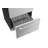 24 in.  Built-in Two-Drawer Refrigerator in Stainless-Steel (KM-OKS-RD2)