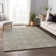 Premium Machine Washable Kishonna AMF43 Taupe Rug