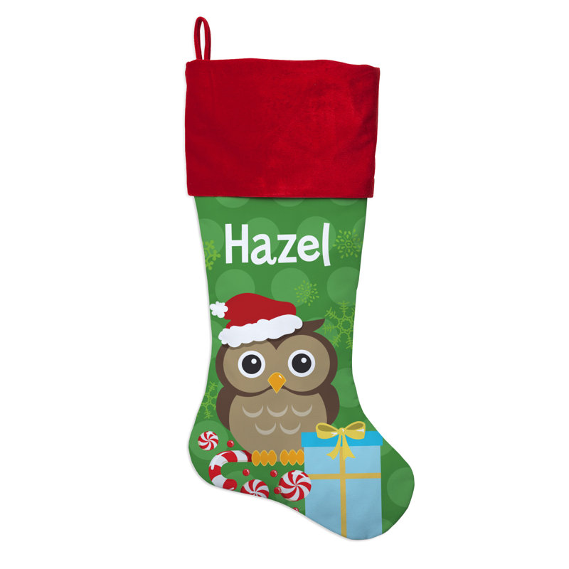 Personalized Owl Stocking, Yes