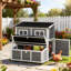Poulailler en bois avec nichoir, niche 39 "pour 4 à 6 poules, lapins