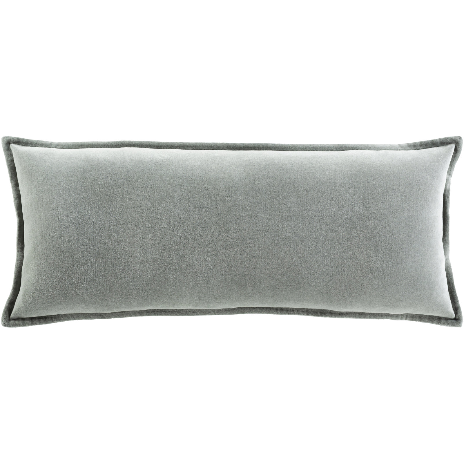Norwin Cotton Throw Pillow, Pillow Cover Only - No Insert, 12"H x 30"W, Sage