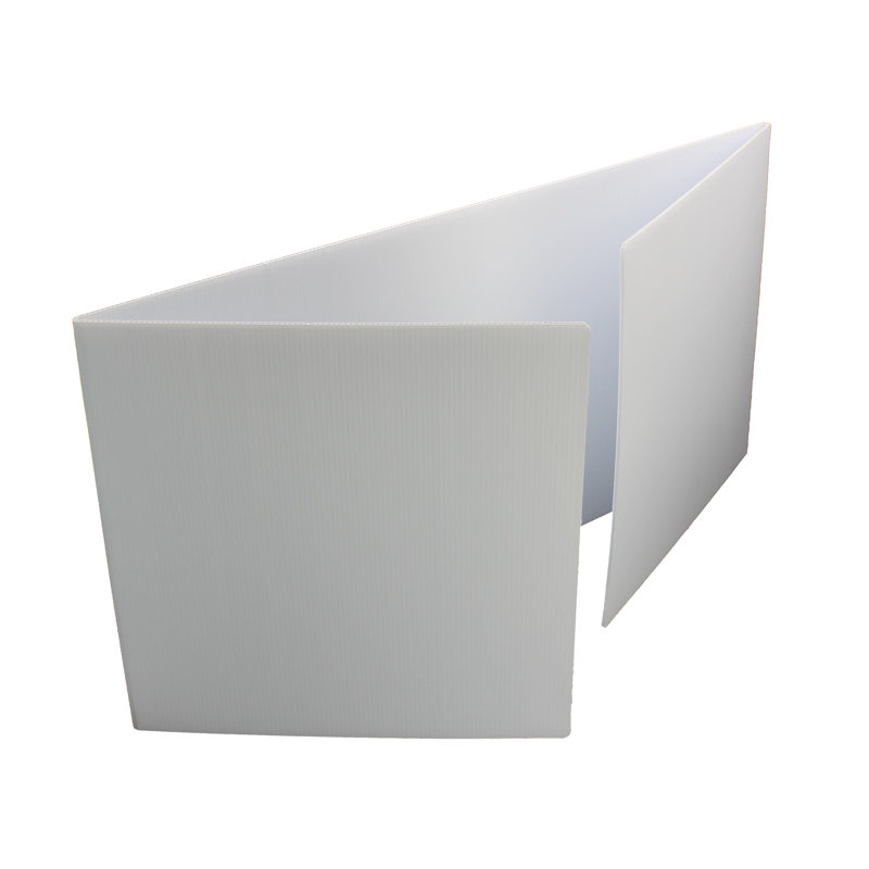 Carrelage en plastique, H 12 po x l 46,5 po x P 0,13 po, Blanc