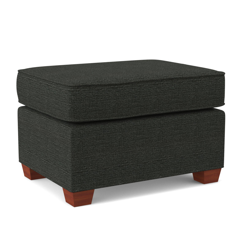 Finn 26" Wide Rectangle Standard Ottoman, BM Cherry, Antic Pepper