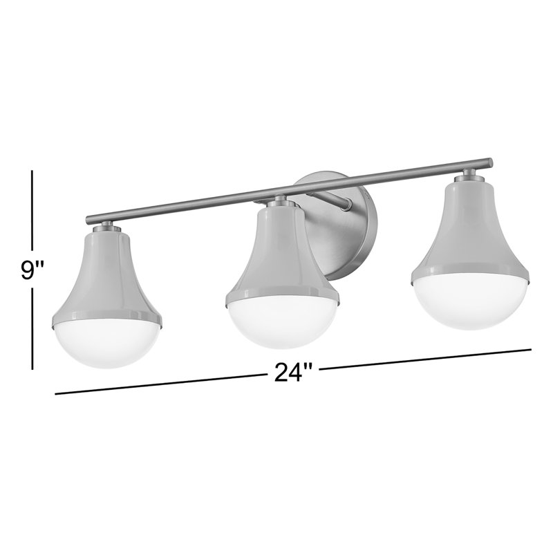 Celica 3 - Light Dimmable Vanity Light, Seafoam