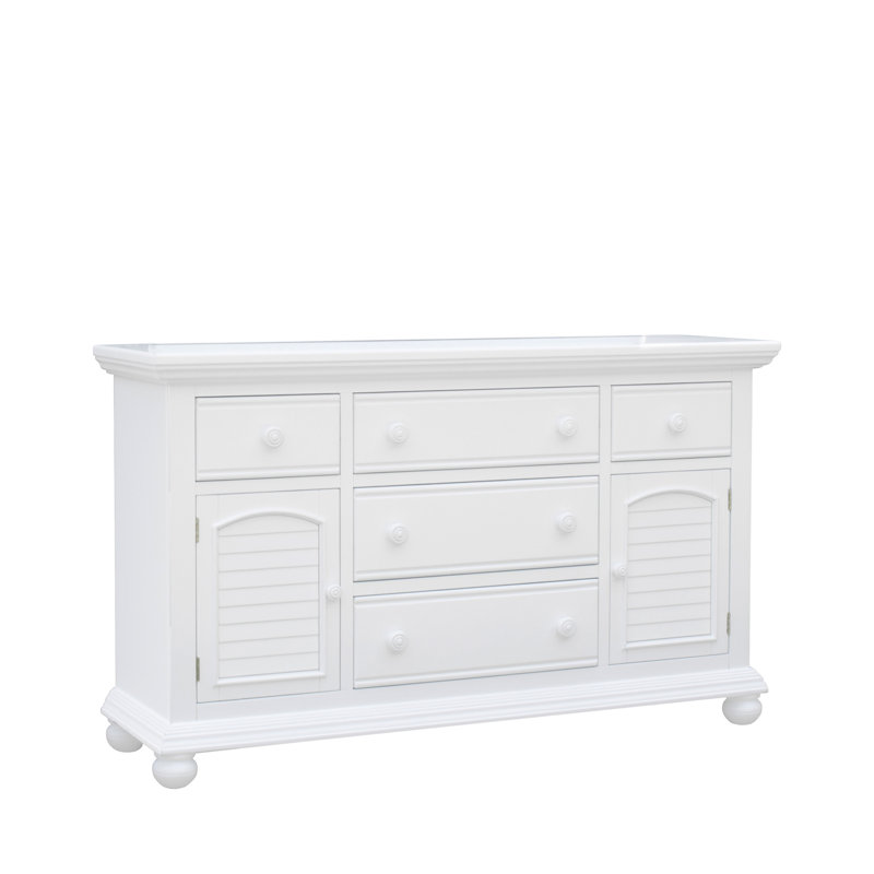 Cape Cod Cape 5 Drawer Combo Dresser