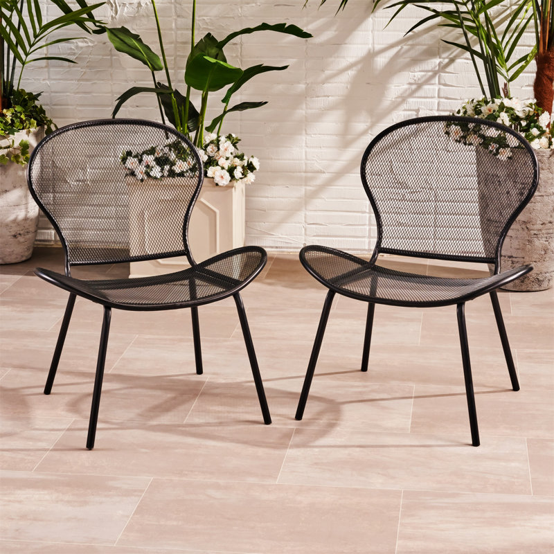 Vehip CHAIR MP2 (ensemble de 2), Noir, noir, noir, noir