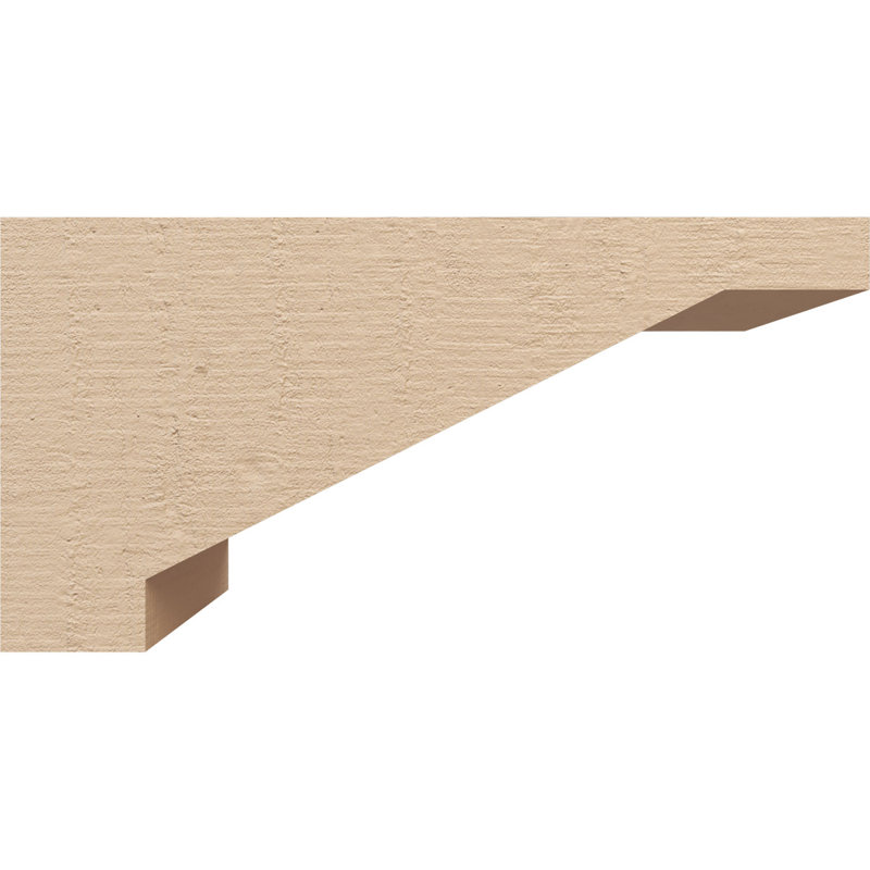 Bois de cèdre brut BurlingtonThane Corbel, apprêté brun clair Burlington, H 6 po x l 6 po x P 12 po