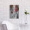  «Garden Party 2 C» par Wild Apple Portfolio, art mural en métal, 16 po x 24 po