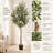 71" Artificial Olive Tree for Indoor Home Decor