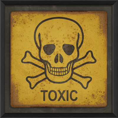 " Toxic Sign " by The Artwork Factory