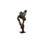 Cast Teak Root Sculpture, Resin, Bronze