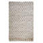 One-of-a-kind diamant-noué la 5 pi 2 po x 7 pi 10 po ivoire/tapis zone blanche Maliah