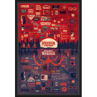 Officially Licensed Monarrez Framed Art Poster - 24 x 36 Inch - Sturdy Engineered Wood Frame with Plexi Glass - Ready to Hang