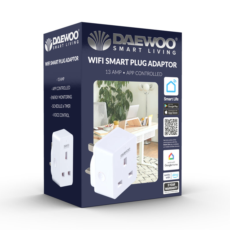Wifi Adapter 13Amp Smart Plug, 1