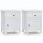 Armoire de rangement avec table de bout latérale 2 tiroirs Sandoval-407537201