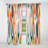 Retro Abstract Drops XI - Abstract Geometric Curtain - Velvet Room Darkening - 1 panel-107826217