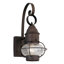 Lanterne murale d'extérieur 1 lumière Zamarripa Brown-1229598206
