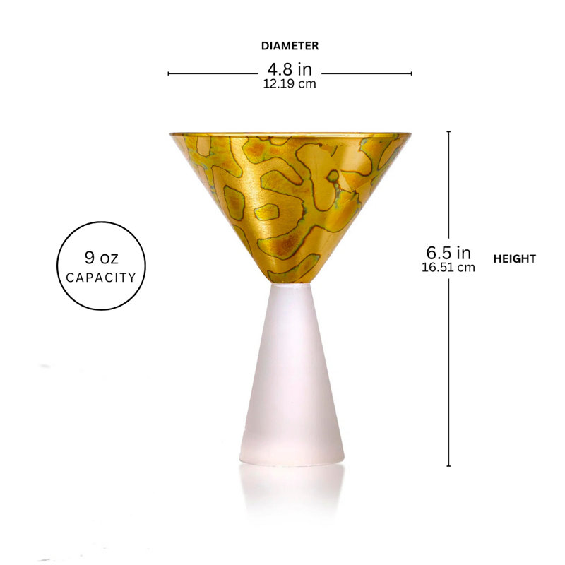 Roman 9 oz. Verre à martini