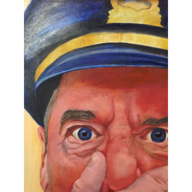 The Policeman Print by Sol Hartman
