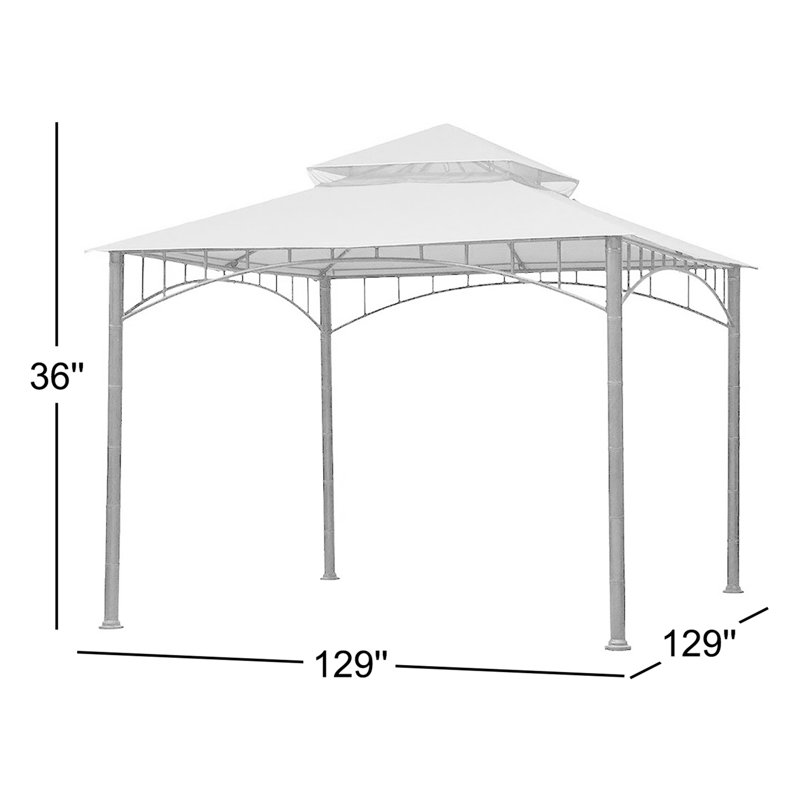 Auvent de remplacement Summer Veranda, Terra Cotta, Tissu Riplock 350