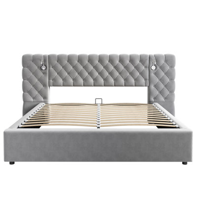 Caffrey Upholstered Ottoman Storage Bed
