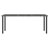 Rectangular Patio Dining Table Outdoor Coffee Table with Glass Top PE Rattan for Backyard Garden-1920355016-1977256034