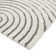 Barklay Geometric Machine Woven Polypropylene Area Rug in Grey/Ivory