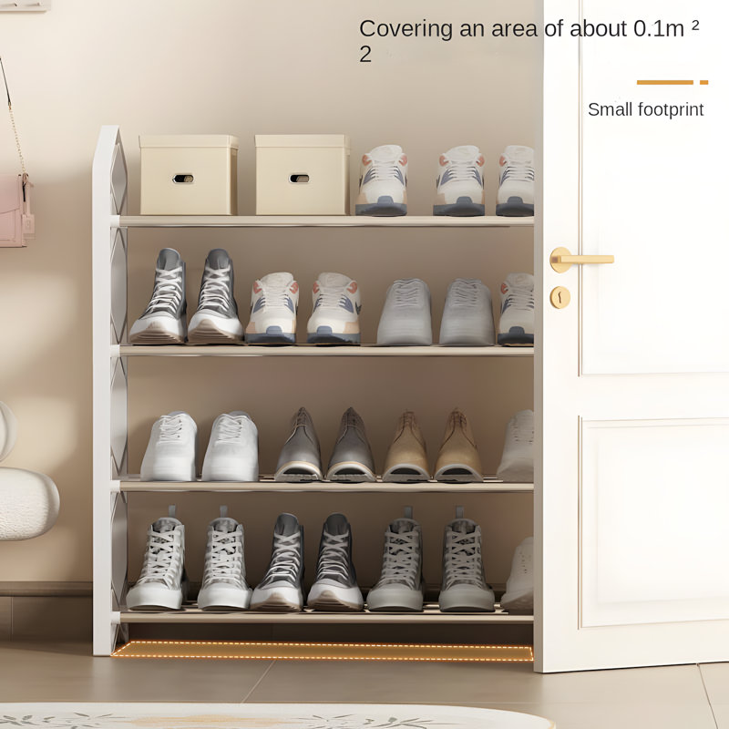 Multi-Tier Shoe Rack With Compact Design For Dorms And Entrances - Easy Assembly