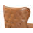 Swivel Upholstered Counter Stool with Solid Wood Frame
