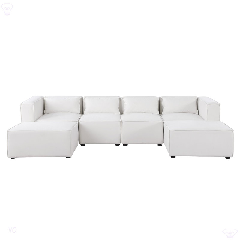 Modular Sofa  Chenille Fabric,  Simple And Grand, The Seat And Back Is Very Soft. This Is Also A KNOCK DOWN Sofa