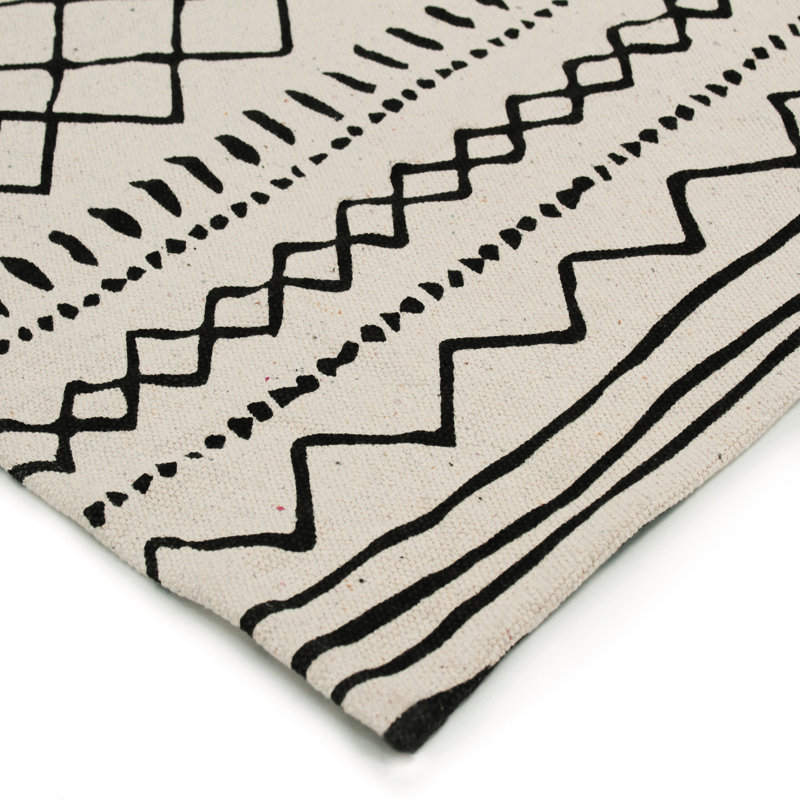 Nicci Southwestern Hand Woven Area Rug, Rectangle 190 x 290cm