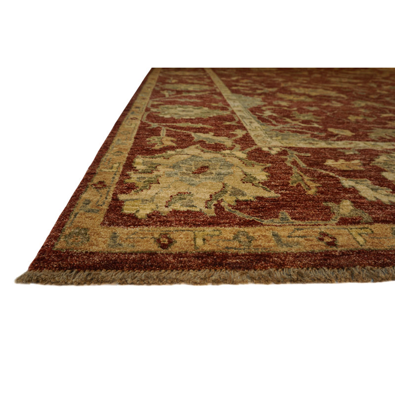 Tapis oriental en laine noué à la main Essence, Rectangle 8 pi x 10 pi