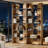 Modern Display Shelves,Spacious Bookshelf, 5-Tier Bookcase