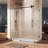 60" W X 32" D X 76" H Sliding Frameless Shower Enclosure With 3/8 Inch Tempered Glass-125928403-126249046