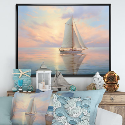Sailboat Sailing Serenade II - Sailing Boat Wall Art Prints