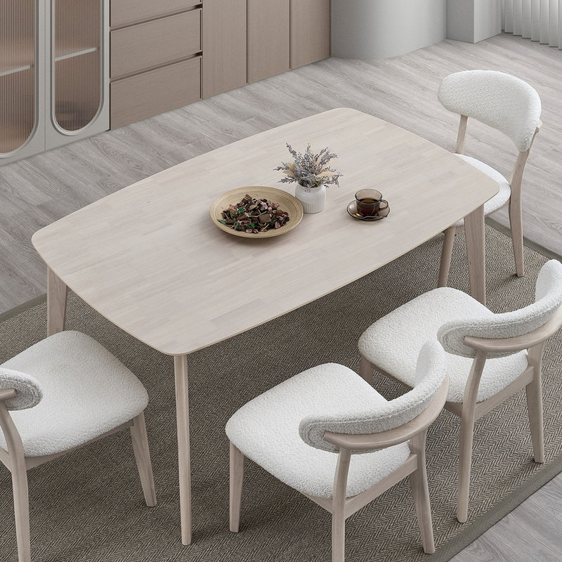 Table de salle à manger ACTU, H 29,5 po x l 57,9 po x P 32,5 po