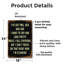 PMS ADD ADD Cant Focus Nettoyage en aluminium 18 po x 24 po-119479072