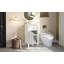 Meuble-lavabo 18 po avec lavabo en céramique-126658129